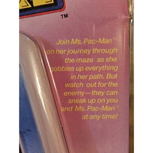 New In Factory Packaging Miss Pac-Man Micro Games Of America Handheld Game... - Picture 3 of 5